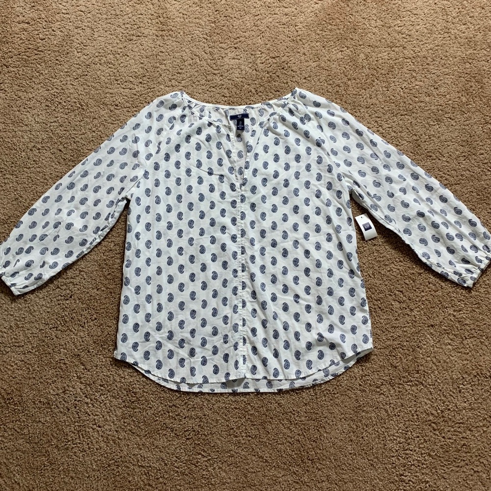 Flowy Paisley Blouse